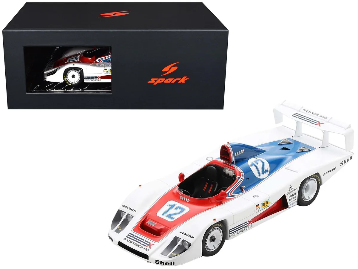 Spark Pub Spark Pub Porsche 936 #12 Essex Motorsport 1979 Le Mans 1/18 Resin Model Car with Acrylic Case — product photo