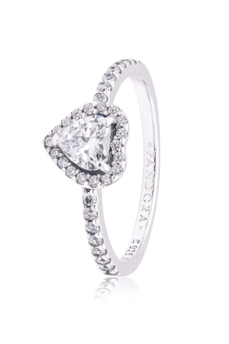 PANDORA PANDORA Elevated Heart Ring — product photo