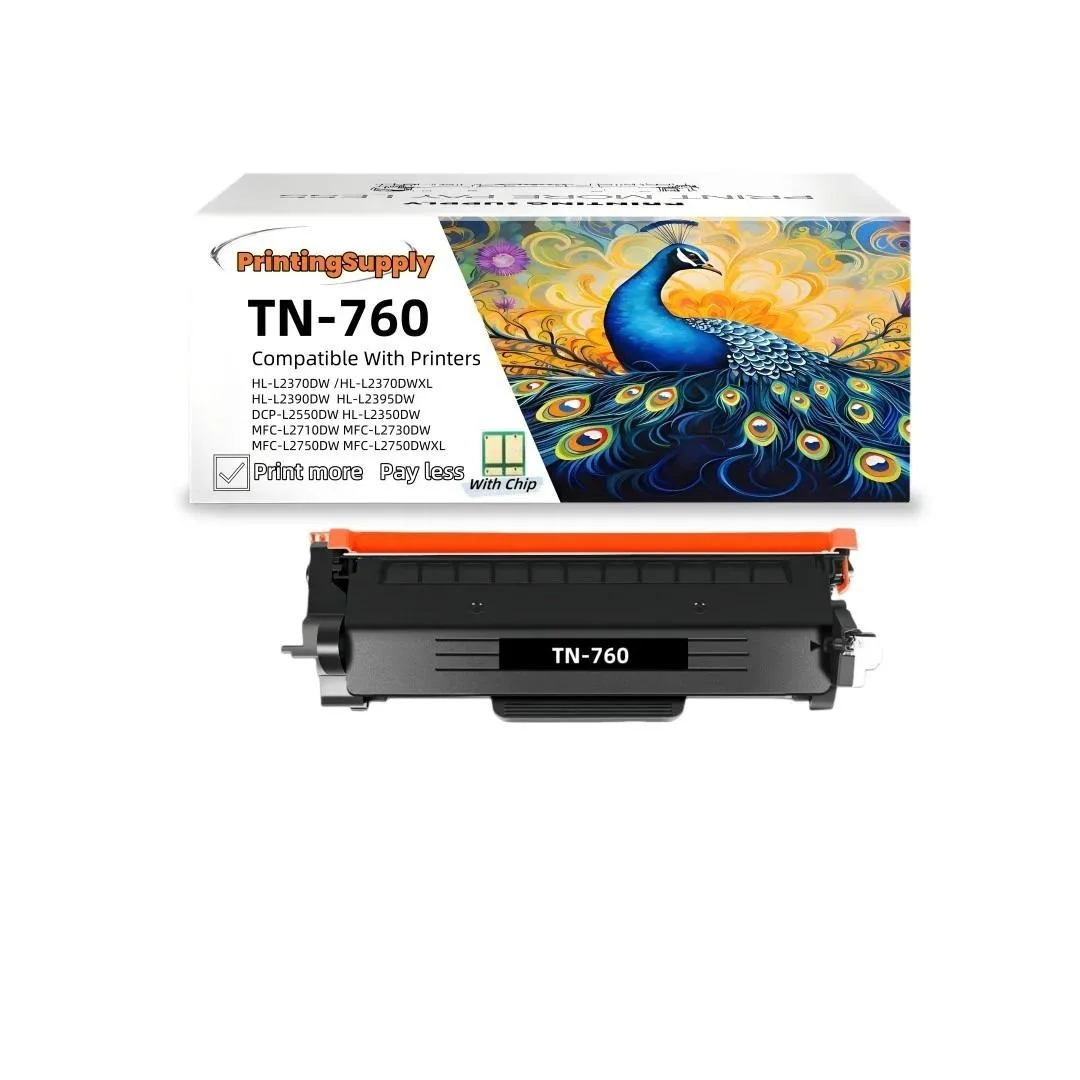 Aster Graphics Inc Aster Graphics Inc TN760 High Yield Black Toner Cartridge Single Pack 3000 Pages — product photo