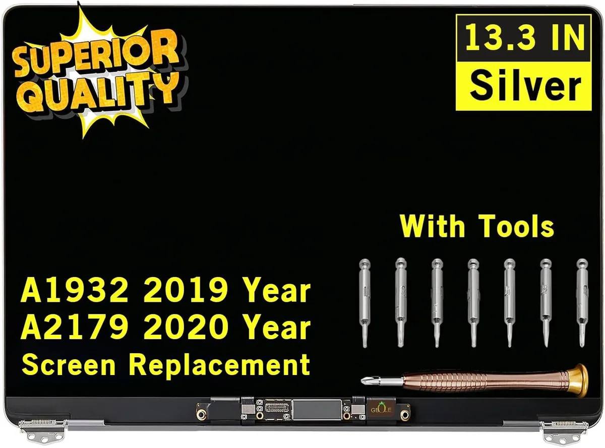 NUOLAISUN NUOLAISUN 13.3" 2560x1600 laptop screen Silver A1932 A2179 — product photo