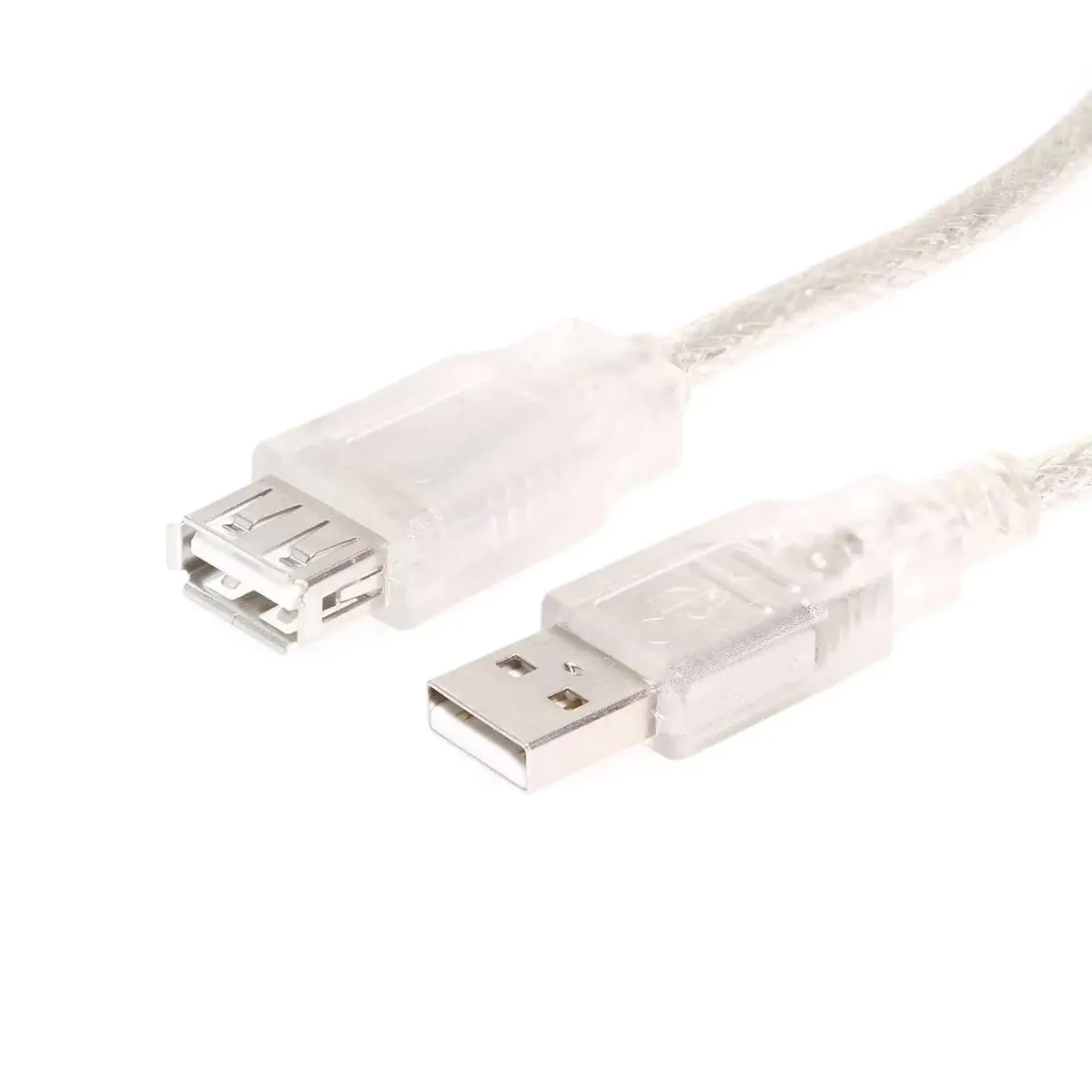 USBGear USBGear USBG-AAE2C 6ft Clear USB 2.0 A to A Extension Cable — product photo