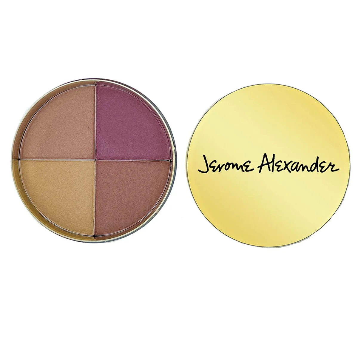 JML JML V19138 Jerome Alexander Stackables Eye Obsession Eye Shadows 4 shades brush mirror .12 lb — product photo