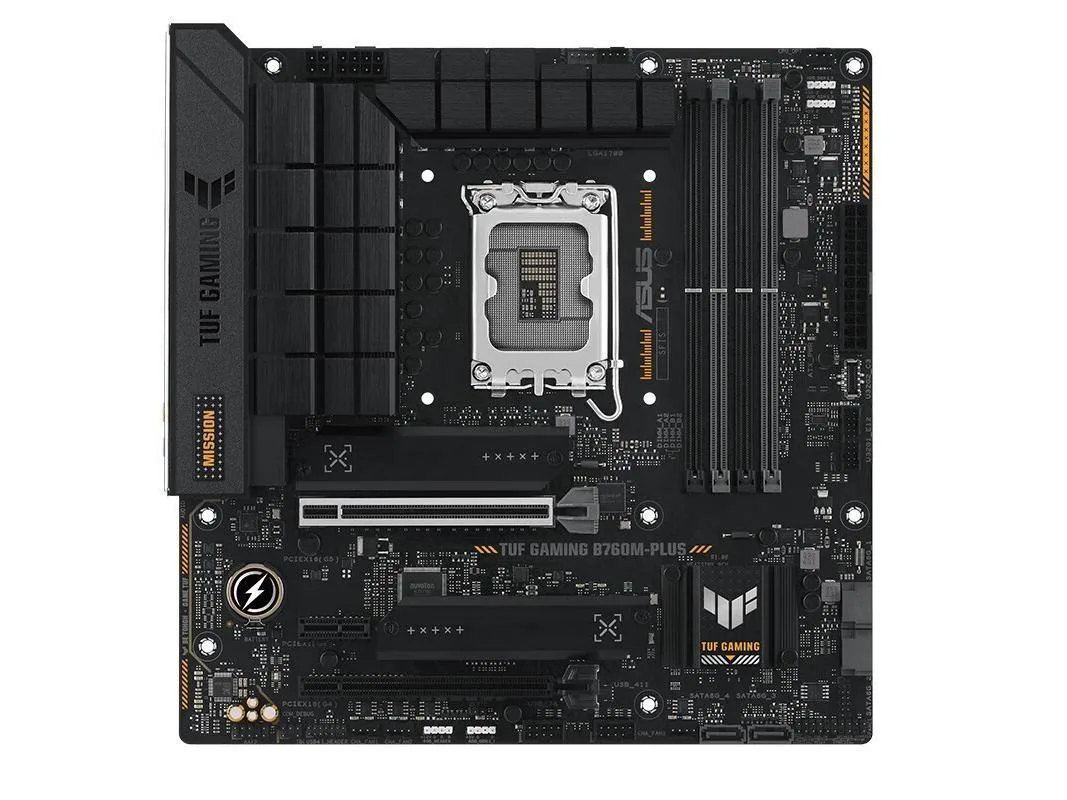 ASUS ASUS TUF GAMING B760M-PLUS DDR5 128GB Intel motherboard — product photo