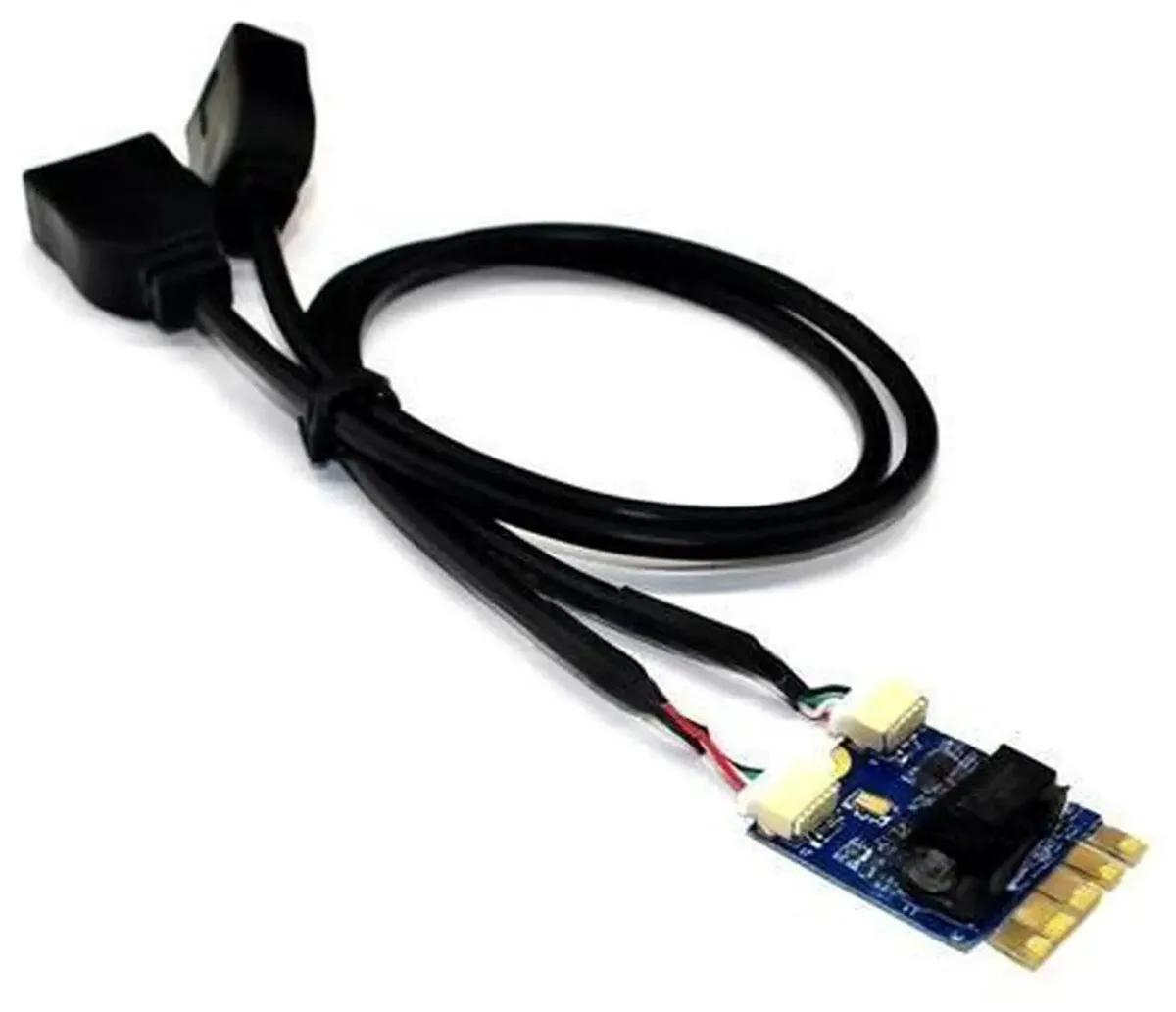 SMUGDESK SMUGDESK M.2 NGFF Key A-E to Dual USB 2.0 Riser Cable — product photo