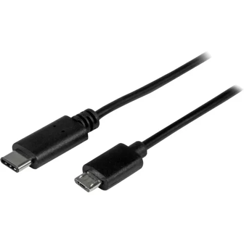 STARTECH STARTECH USB2CUB1M USB C to Micro USB cable 1m USB 2.0 480 Mbit/s — product photo