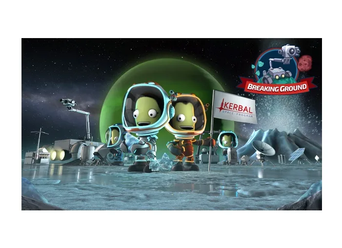 Private Division Private Division Kerbal Space Program Breaking Ground Expansion DLC 88370 downloadable game — product photo