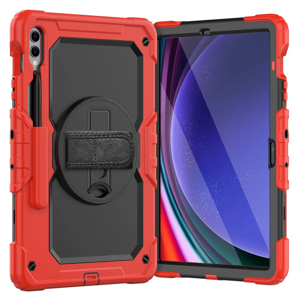 Timoom Timoom Heavy Duty Case Red 12.4" 360° Stand Shoulder Strap — product photo