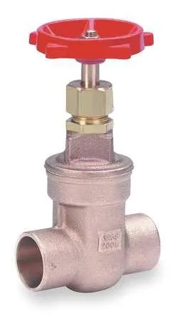 Milwaukee Valve Milwaukee Valve 115 2" Gate Valve Class 125 Solder End — product photo