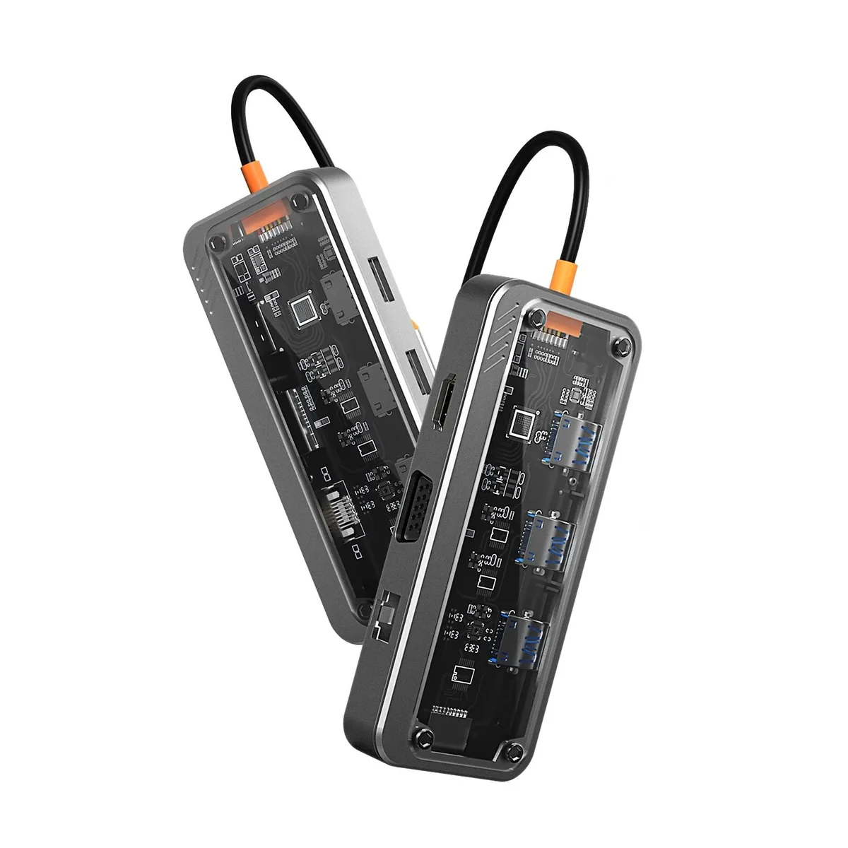 Jansicotek Jansicotek SW10V-Pro 10-in-1 Docking Station Gray — product photo