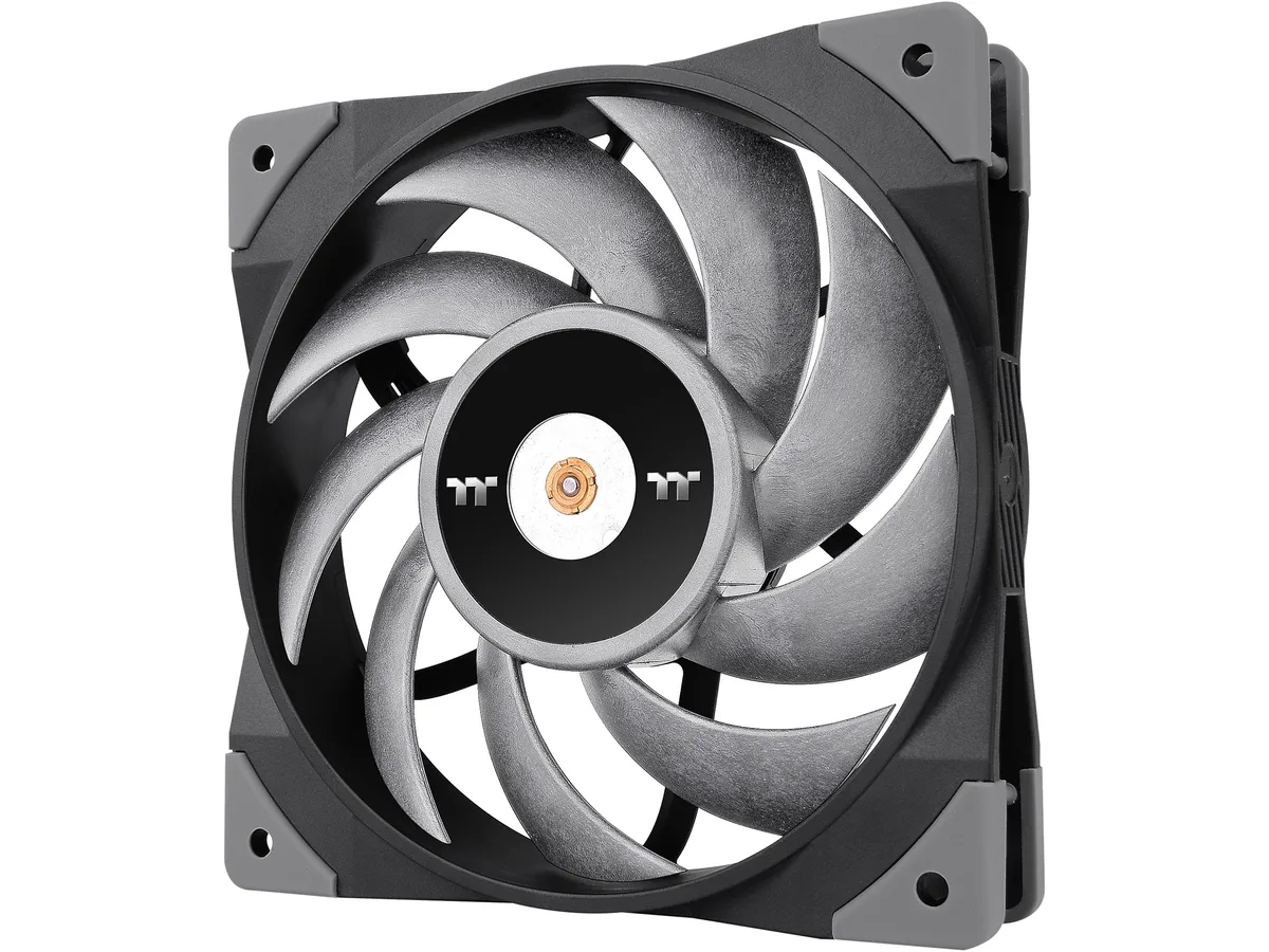 Thermaltake Thermaltake CL-F121-PL12GM-A 120mm case fan 500-2500 RPM 72.69 CFM 28.1 dBA — product photo