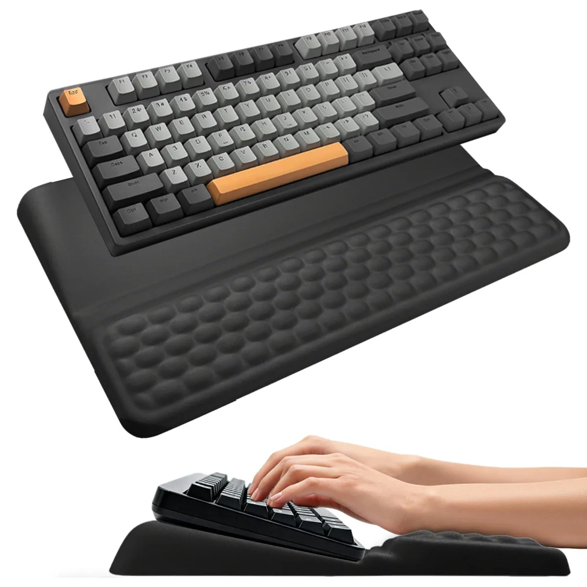 Luvzuni Keyboard Wrist Rest Black — product photo