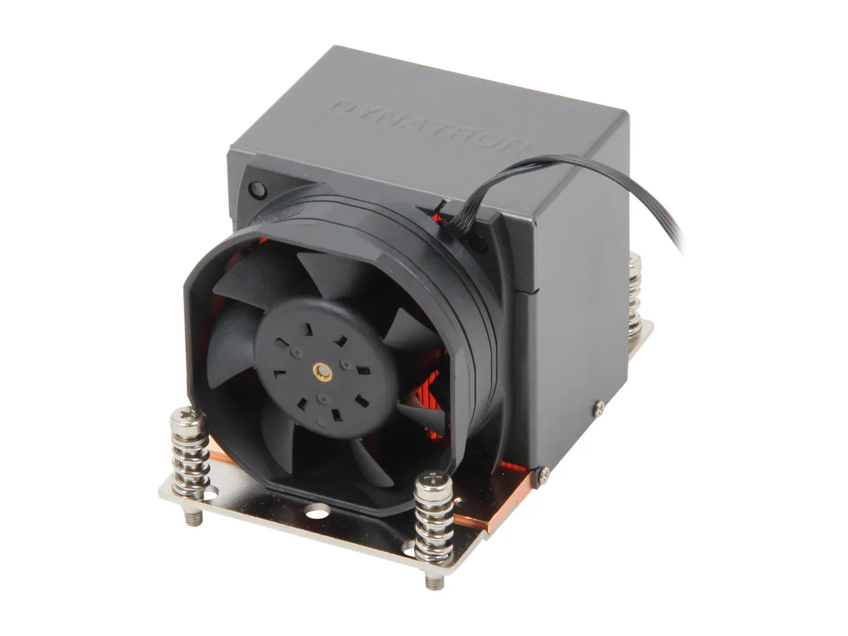 Dynatron Dynatron R14 60mm 2 Ball LGA 2011 Narrow CPU cooler — product photo