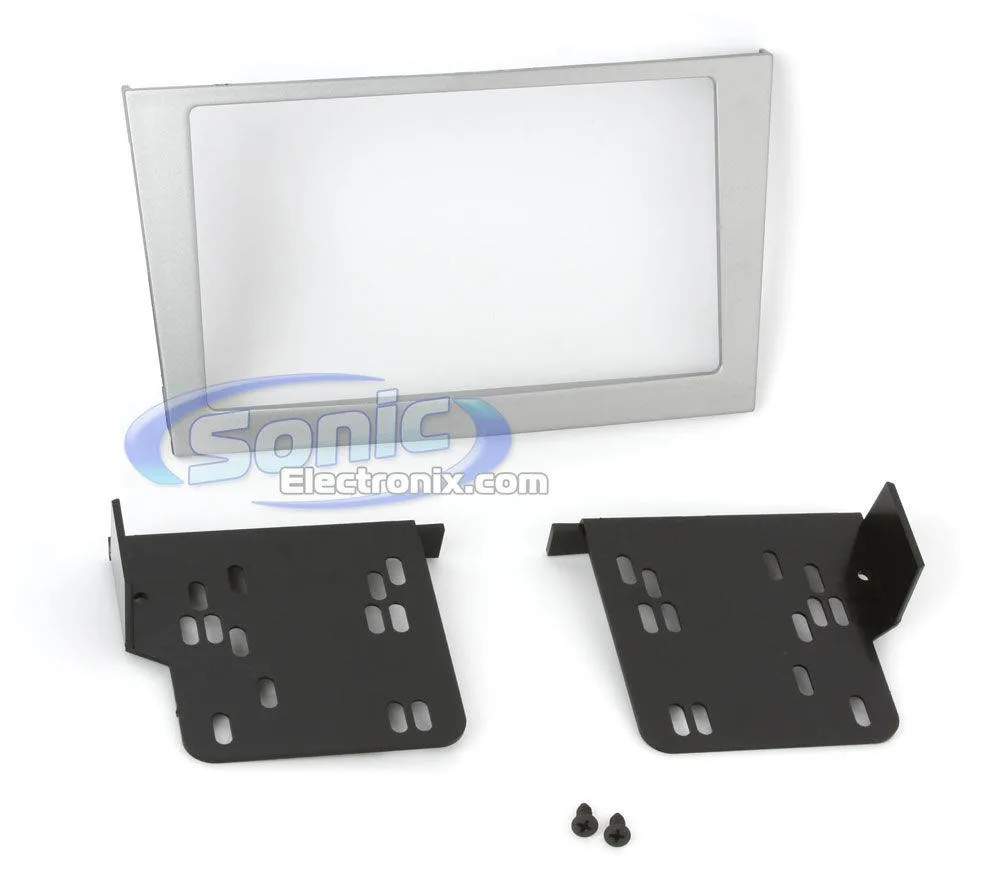 METRA METRA 95-3107S Silver Double DIN Dash Kit 2008-up Saturn Astra — product photo