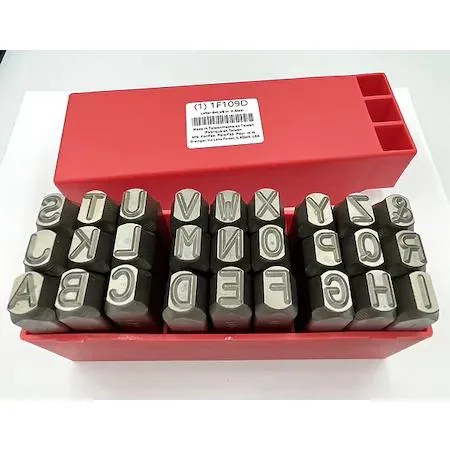 Value Brand Value Brand Hand Stamp Kit 1F109 Letter Set — product photo