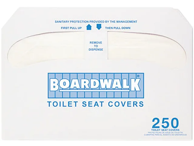 Boardwalk Boardwalk BWK K2500 Half-Fold Toilet Seat Covers 2500 Count — product photo