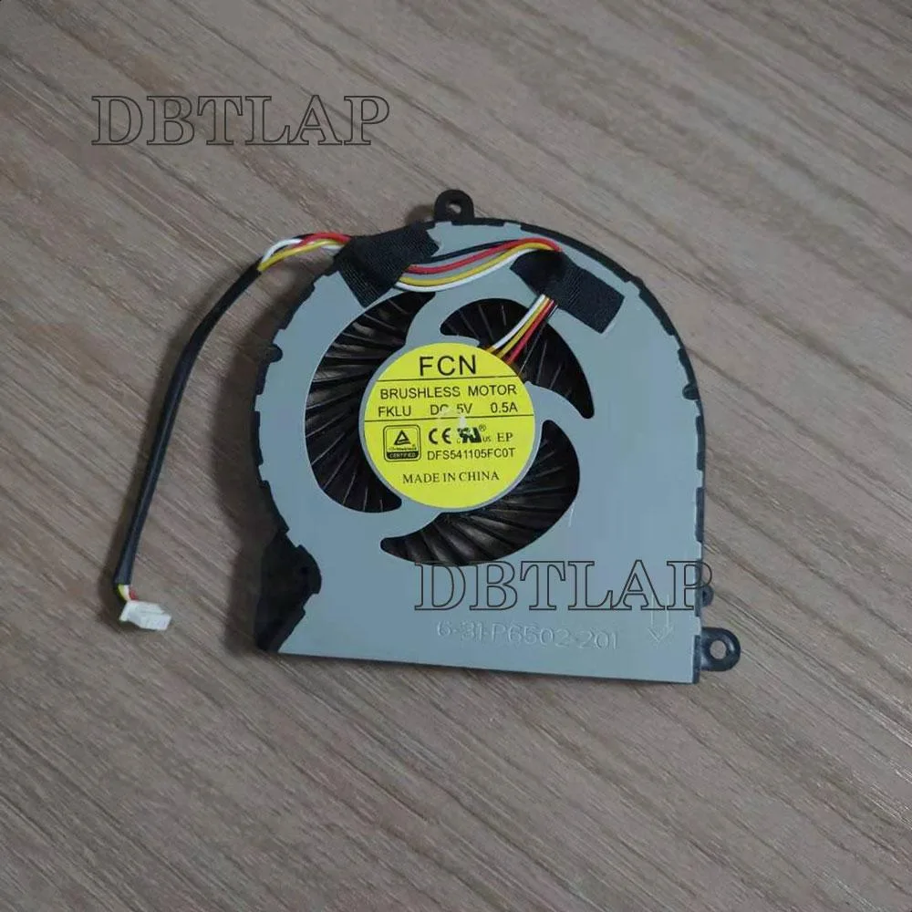 DBTLAP DBTLAP 6-31-P6502-201 FCN FKLU DFS541105FC0T DC5V .5A 4-wire Blower Fan laptop cooling pad — product photo