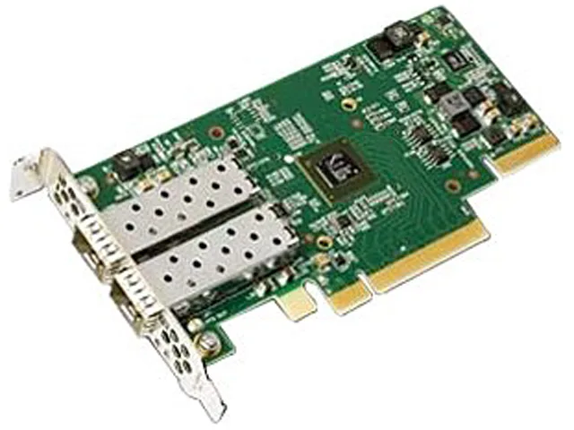 Solarflare Communications, Inc. Solarflare Communications, Inc. SFN7122F 10Gbps dual SFP+ network card — product photo
