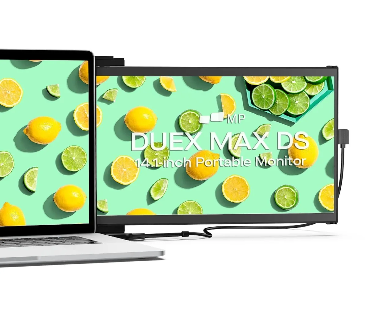 Mobile Pixels Mobile Pixels Duex Max DS 14.1'' 1080p 2 in 1 accessory (Black) — product photo