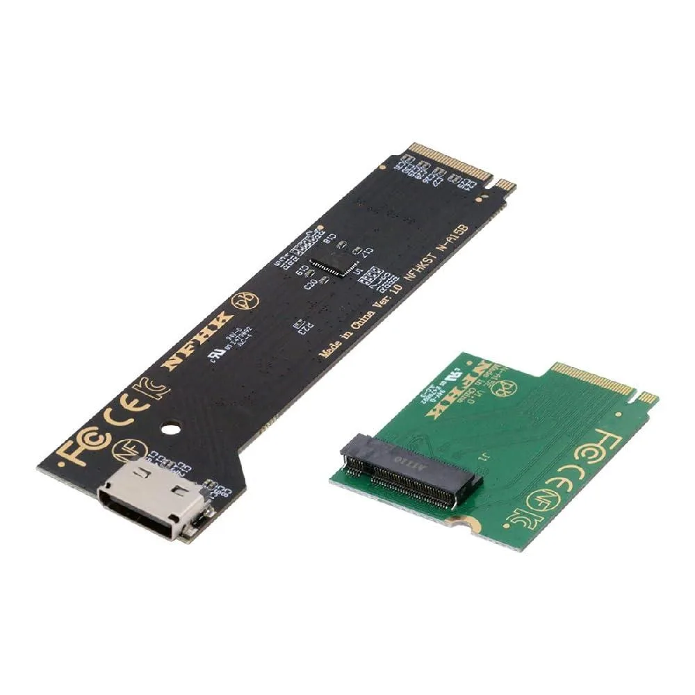 LORDWORLD LORDWORLD OCuLink SFF-8612/8611 to PCIe 5.0 M.2 NVME Adapter with Heatsink for NUC15CRK — product photo