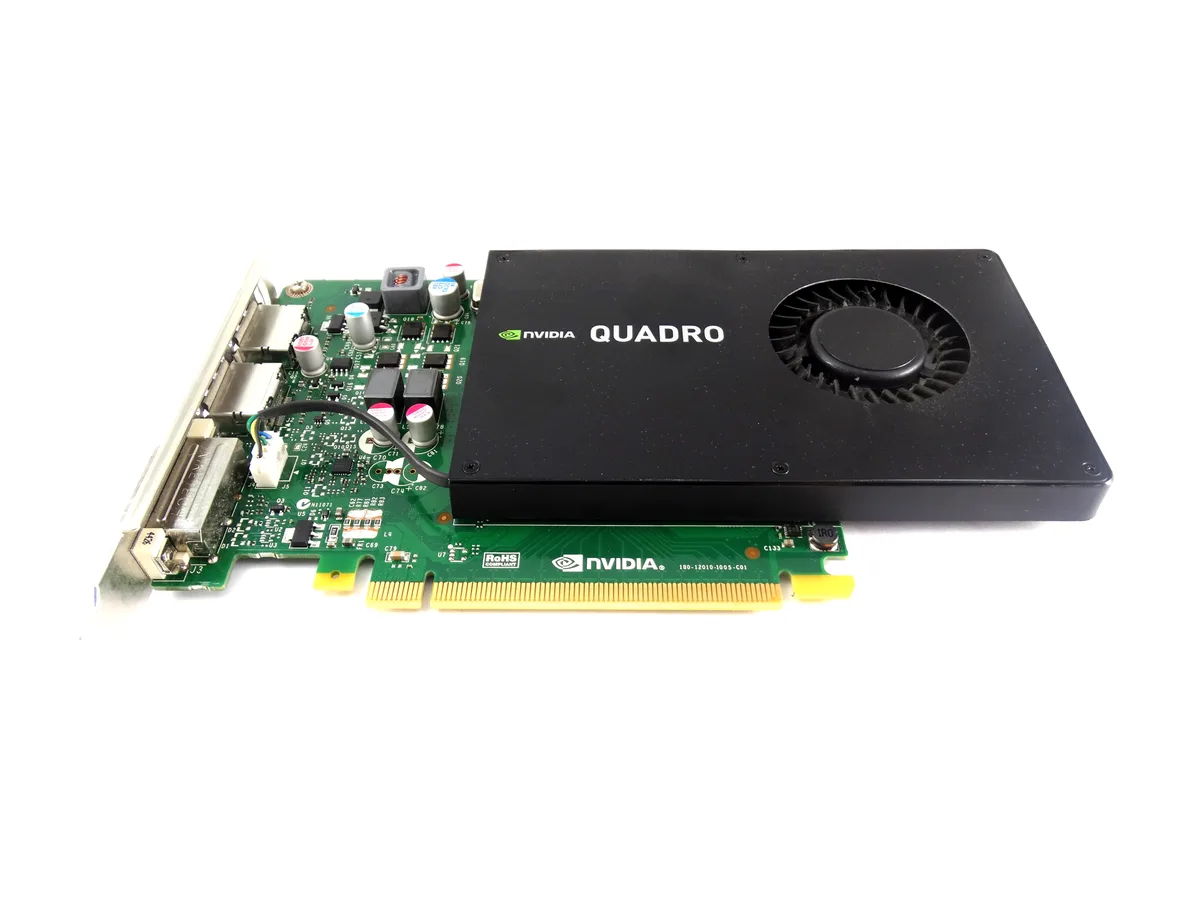 NVIDIA NVIDIA Quadro K2200 4GB GDDR5 PCI Express 2.0 x16 workstation graphics card — product photo