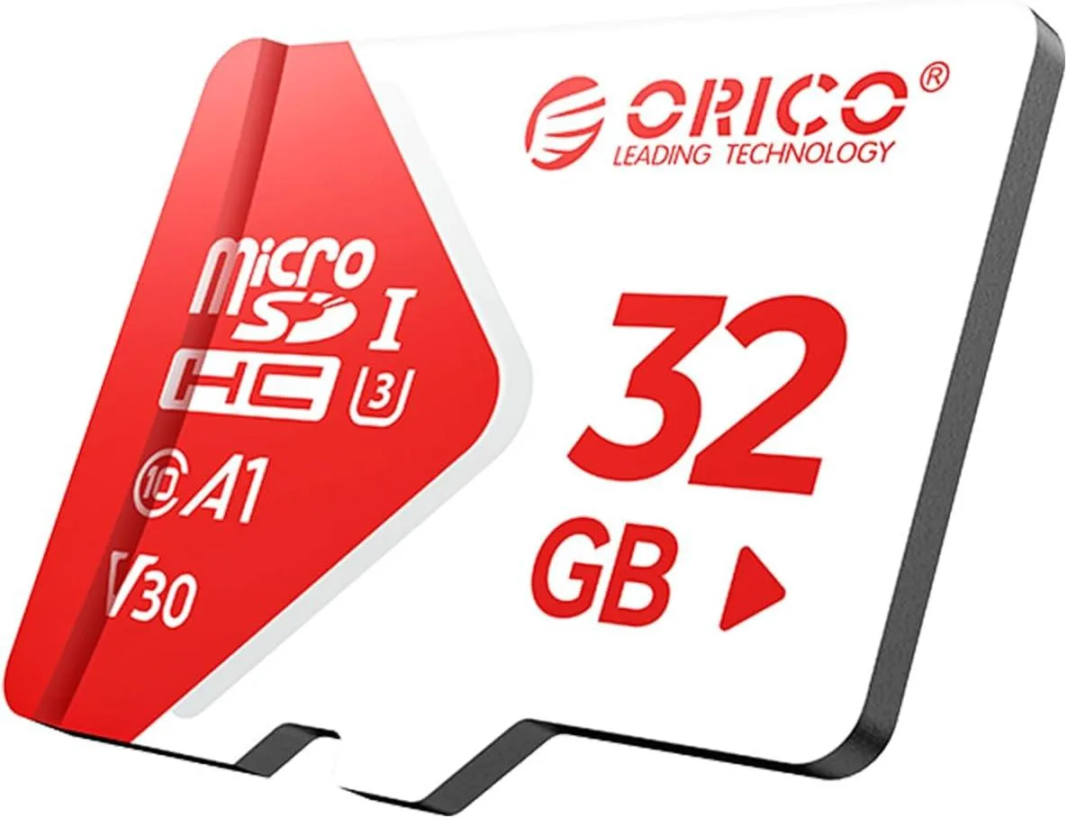 Orico Orico 32GB MicroSD UHS-I U3 V30 A1 memory card — product photo