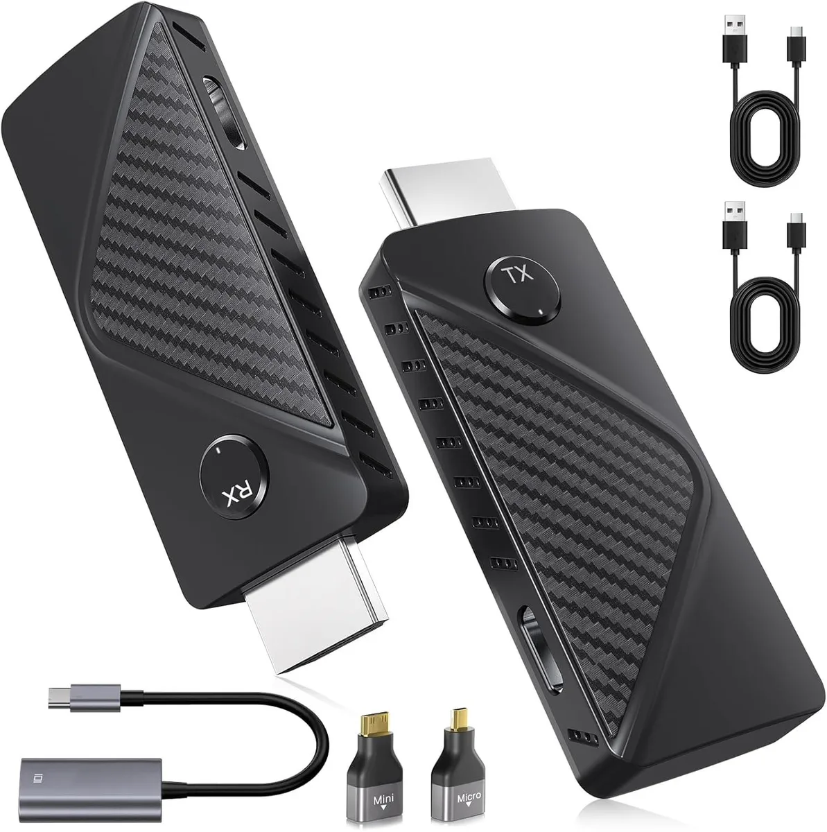 Werleo Werleo Wireless HDMI Transmitter Receiver 1080P 2.4/5GHz 100FT — product photo