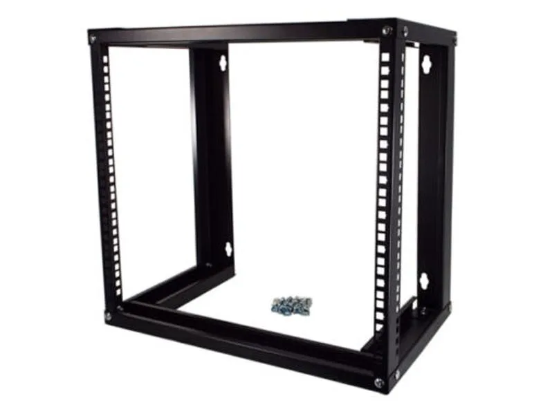 BFKK BFKK 19 Inch 9U Open Frame Wall Mount Server Rack 18 Inches Deep — product photo