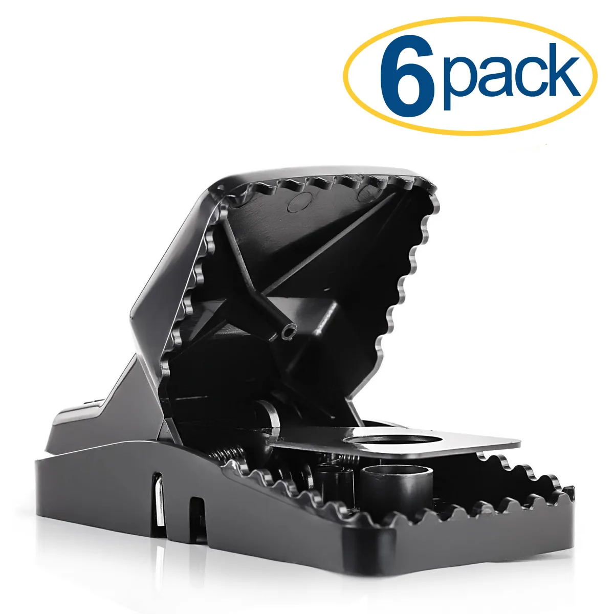 eXuby eXuby Rat Traps 6 Pack Black 5.5 in — product photo