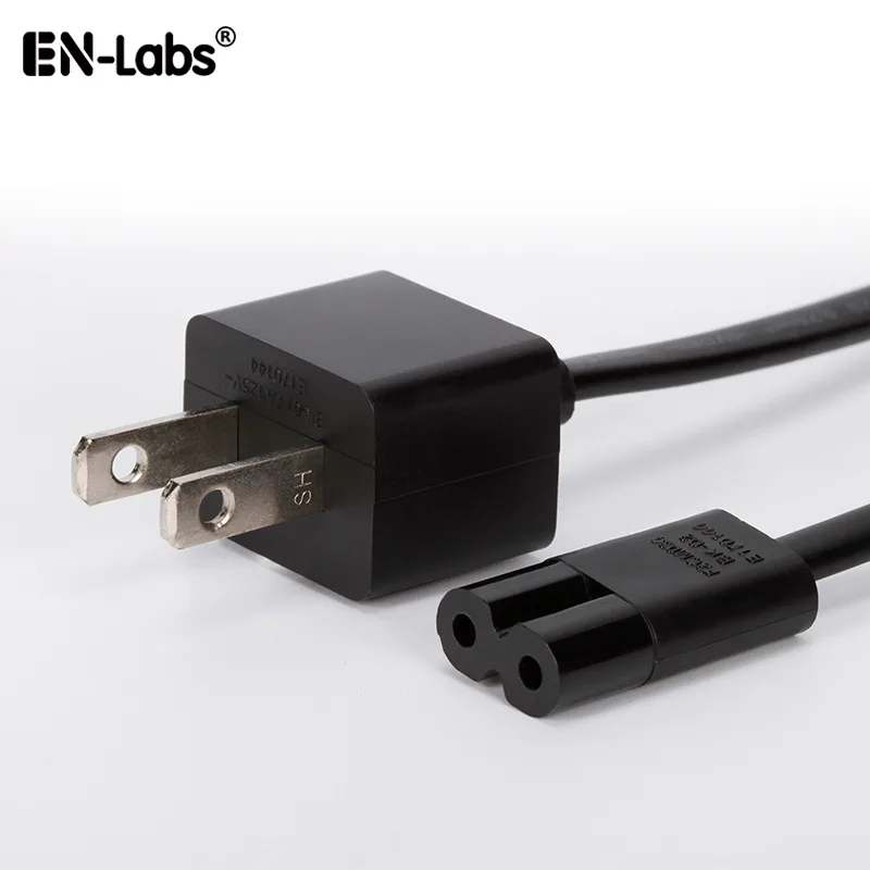 EN-Labs EN-Labs MSACPW50CM NEMA 1-15 to IEC 60320 C7 power extension cord 1.64ft — product photo