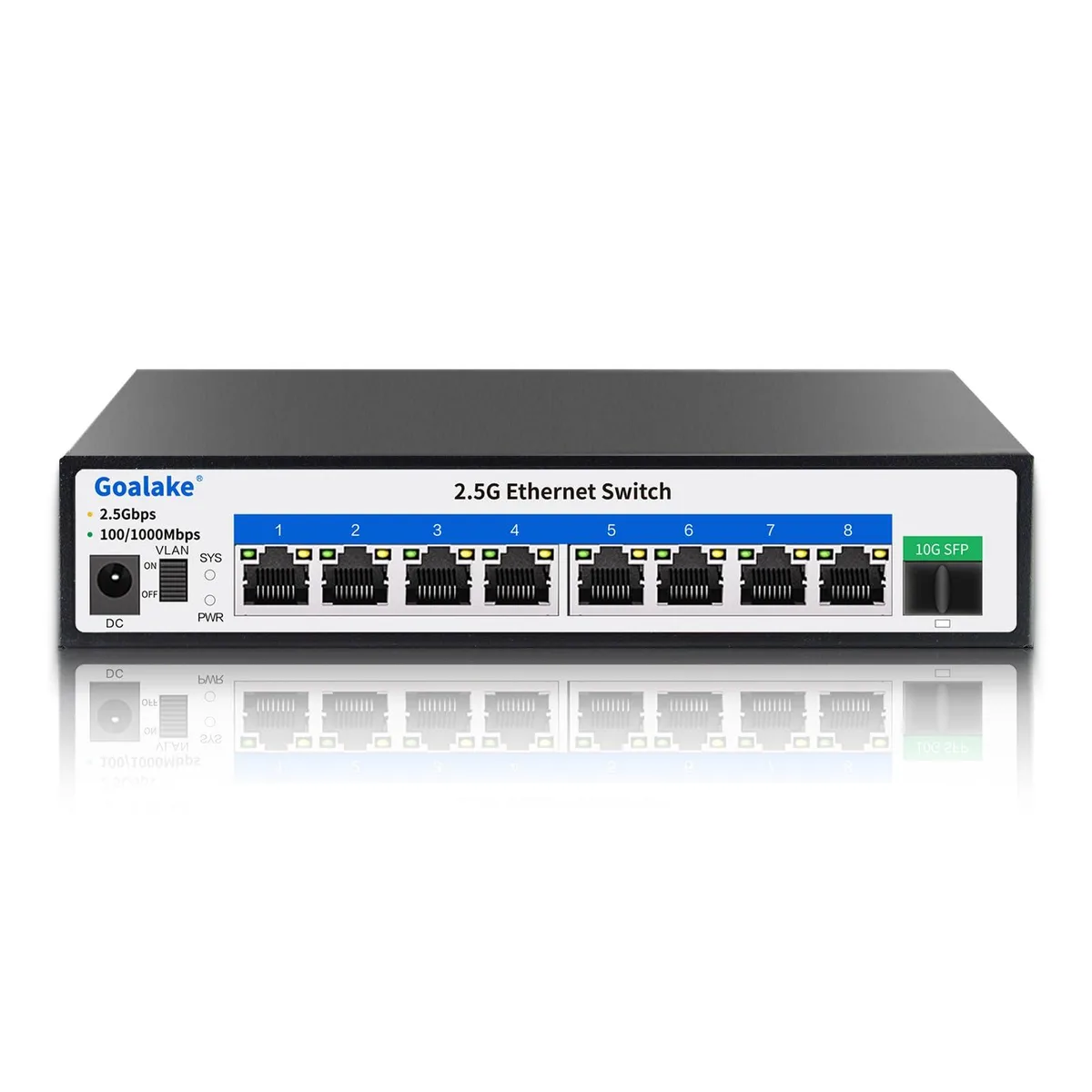 NETGEAR ProSafe Gsk-IG108 8-Port 2.5G Switch — product photo