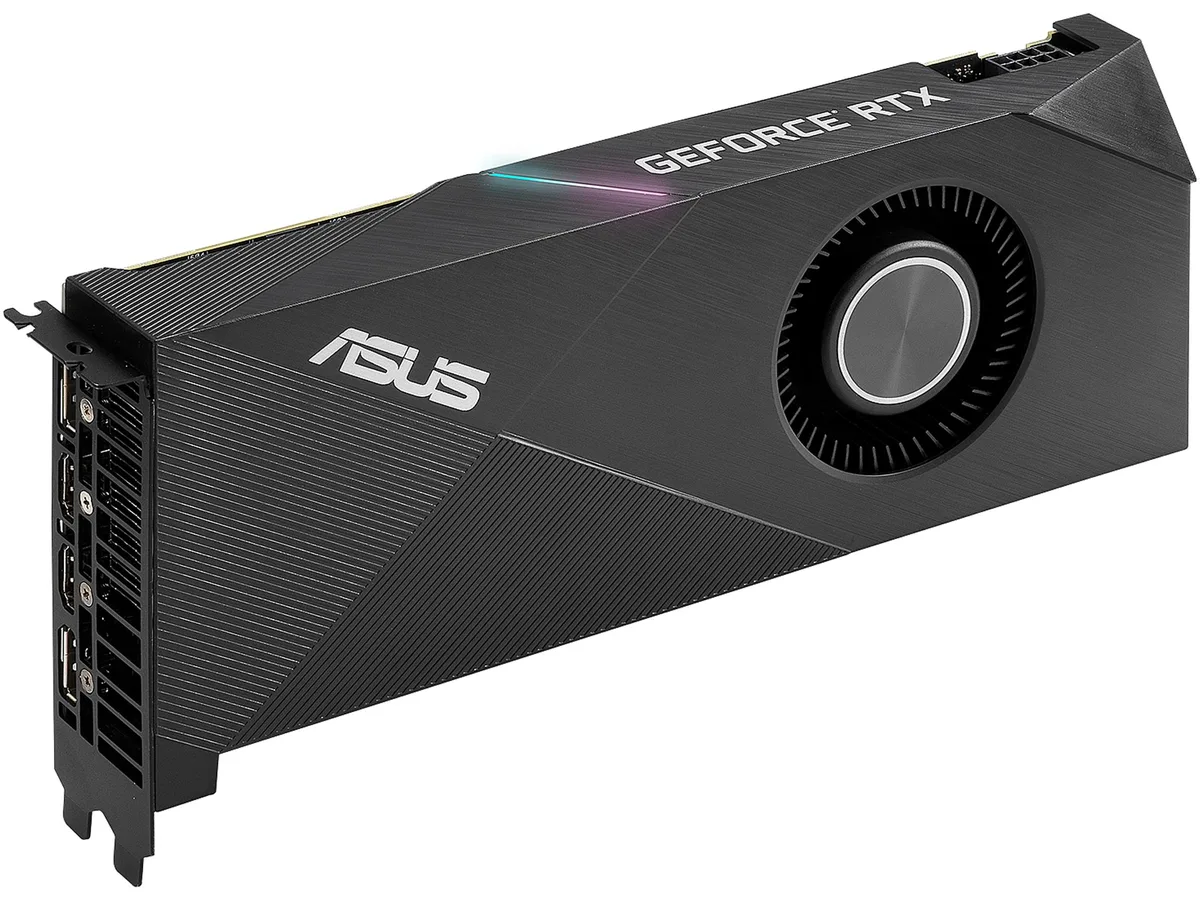 ASUS ASUS Turbo GeForce RTX 2060 SUPER EVO 8GB graphics card — product photo