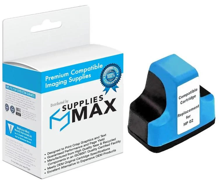 SuppliesMax SuppliesMax Cyan Inkjet Cartridge C8771WN 400 Pages — product photo
