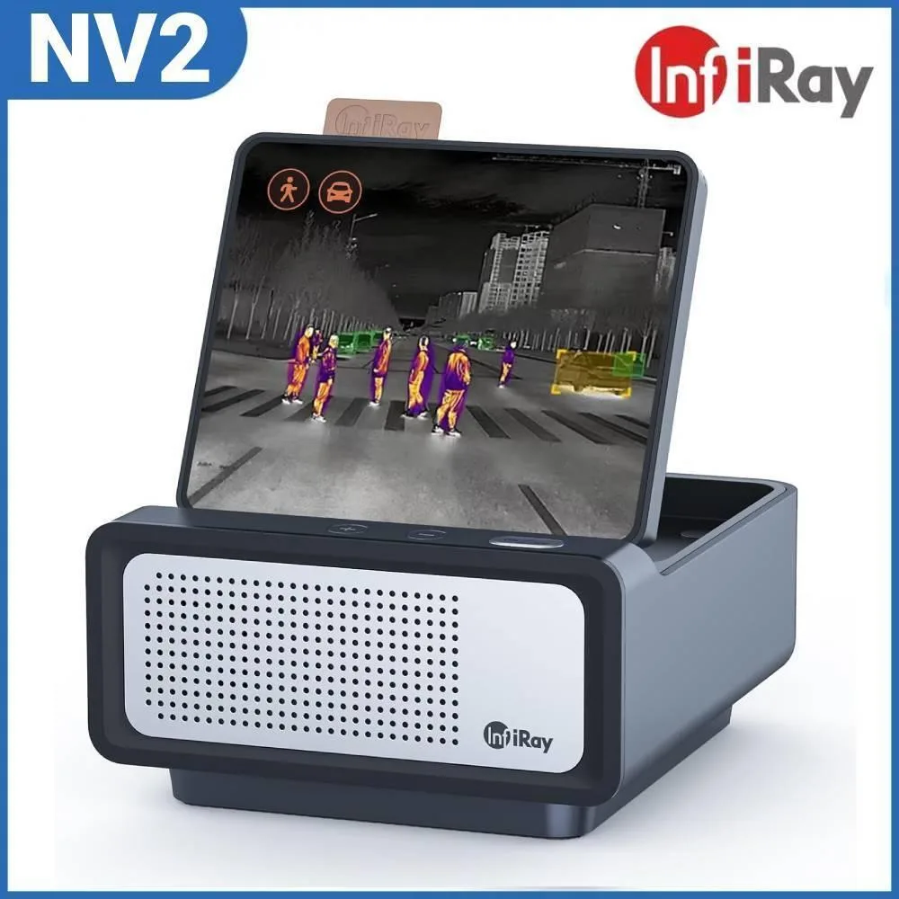 InfiRay InfiRay NV2 vehicle camera thermal imaging night vision 200m .1s AI warning 512×384 — product photo