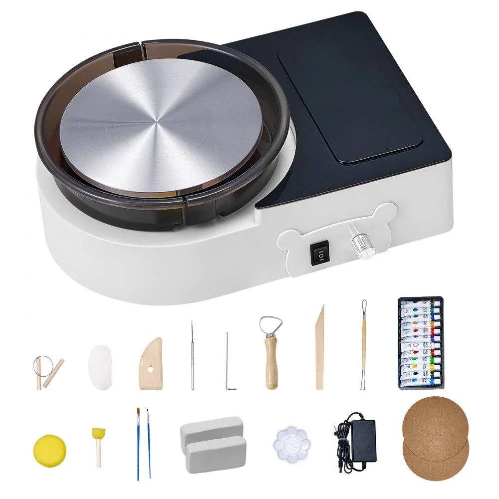 VEVOR VEVOR NumberYTMN-04 Mini Pottery Wheel 6 in 30W 0-140 RPM — product photo