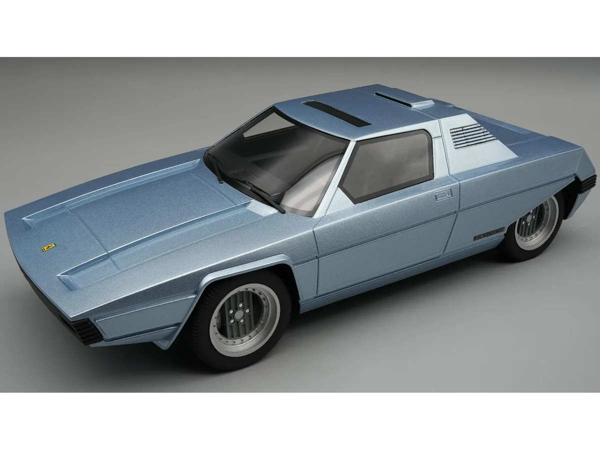 Tecnomodel Tecnomodel 1976 Ferrari 308 GT Rainbow Bertone Light Blue Mythos 1/18 70 pcs — product photo