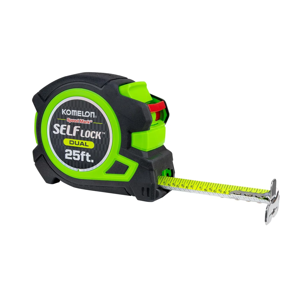 Komelon Self Lock Dual 25-Ft Tape Measure — product photo