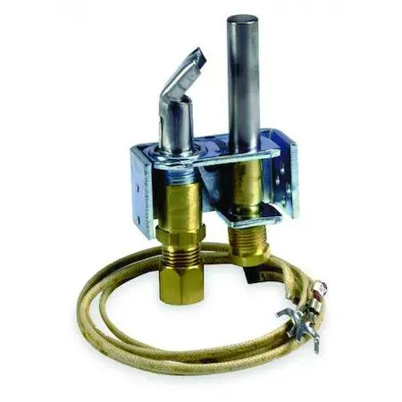 Robertshaw PG9 pilot assembly with 32 in lead and 90 degree right tip