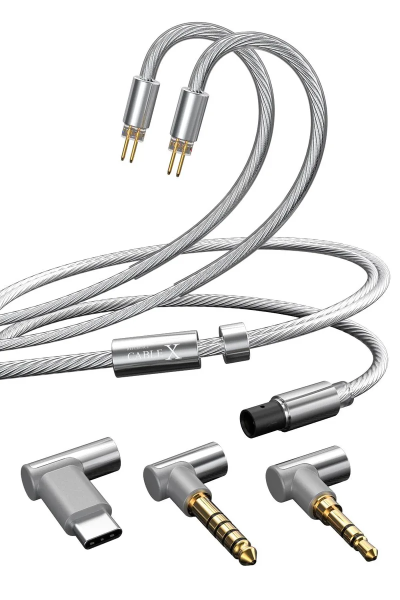 LORDWORLD LORDWORLD CABLE X 0.78 2 pin IEM 3.5mm 4.4mm Type-C 1.25m — product photo