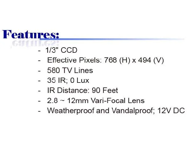 Bluecctv Bluecctv BL-VPD5835VF-IR-2812 580 TV Lines 2.8-12mm Vari-Focal 35IR IP67 Dome Network Camera — product photo