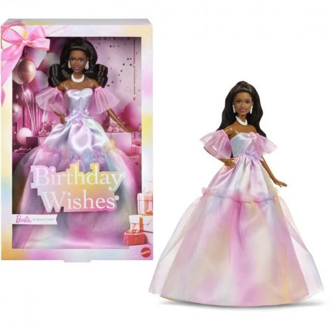 Barbie Barbie Birthday Wishes Doll JJX80 Black — product photo