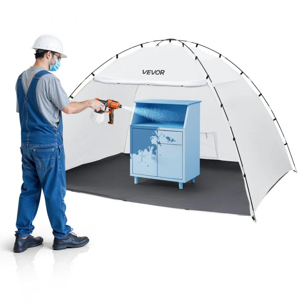 VEVOR VEVOR Portable Paint Booth Tent 115.35 x 90.55 x 74 inch — product photo