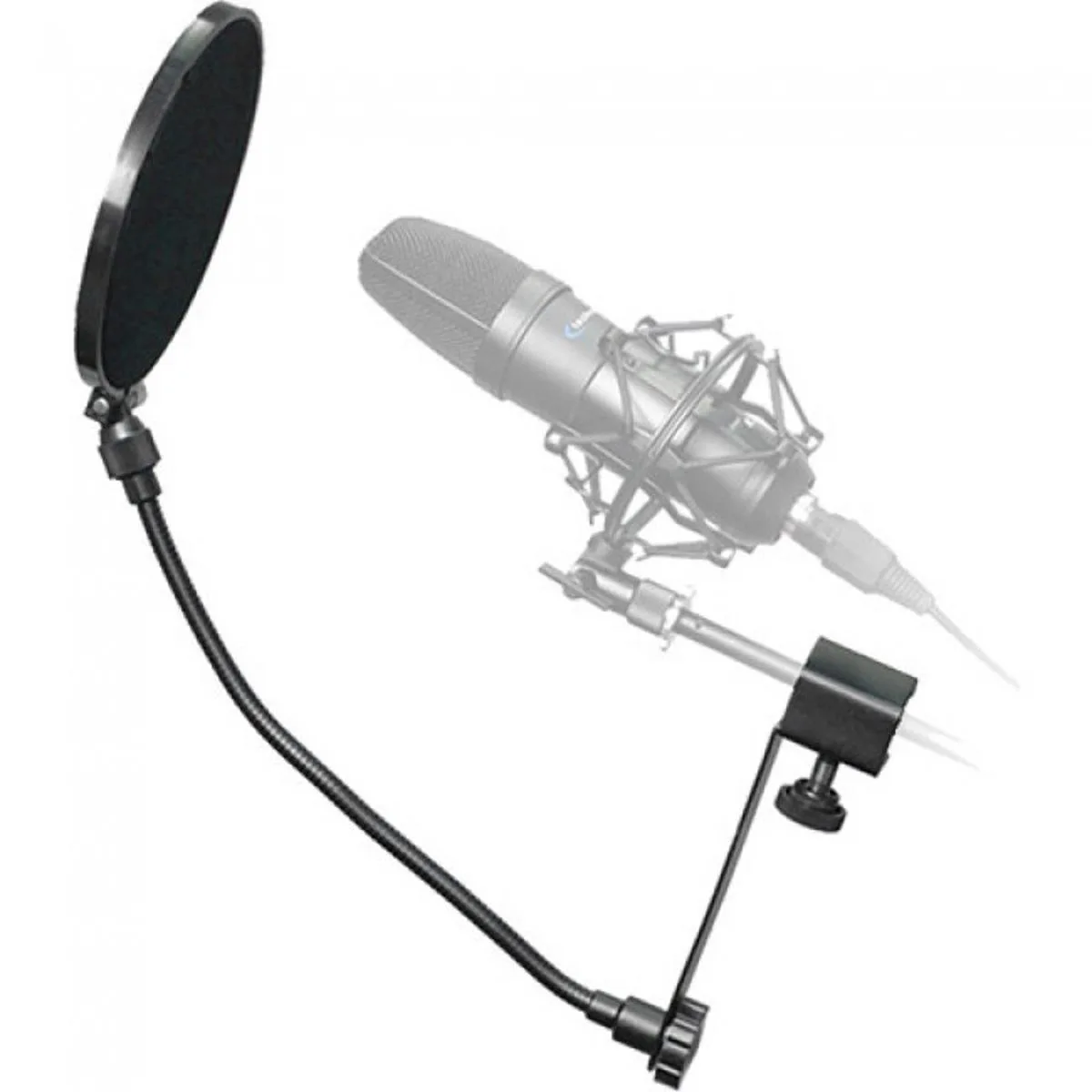 Technical Pro Technical Pro MKPF2 6" Clamp-on Pop Filter 10" Gooseneck — product photo