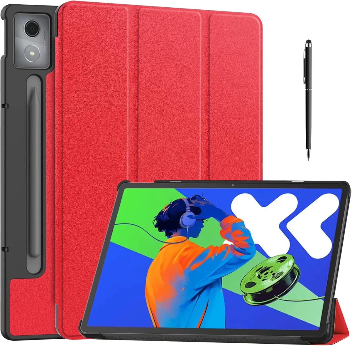 Werleo Werleo TB-373FU laptop case for Lenovo Idea Tab Pro 12.7 inch 2025 Red — product photo