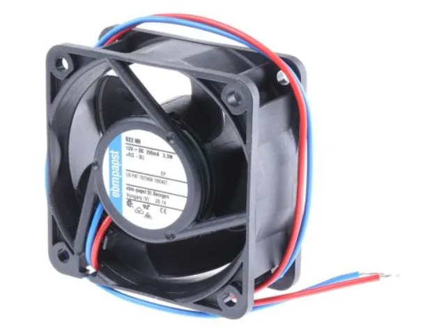 Fans Fans 622HH case fan 60x60x25mm 12V 8200rpm 56m3/h — product photo