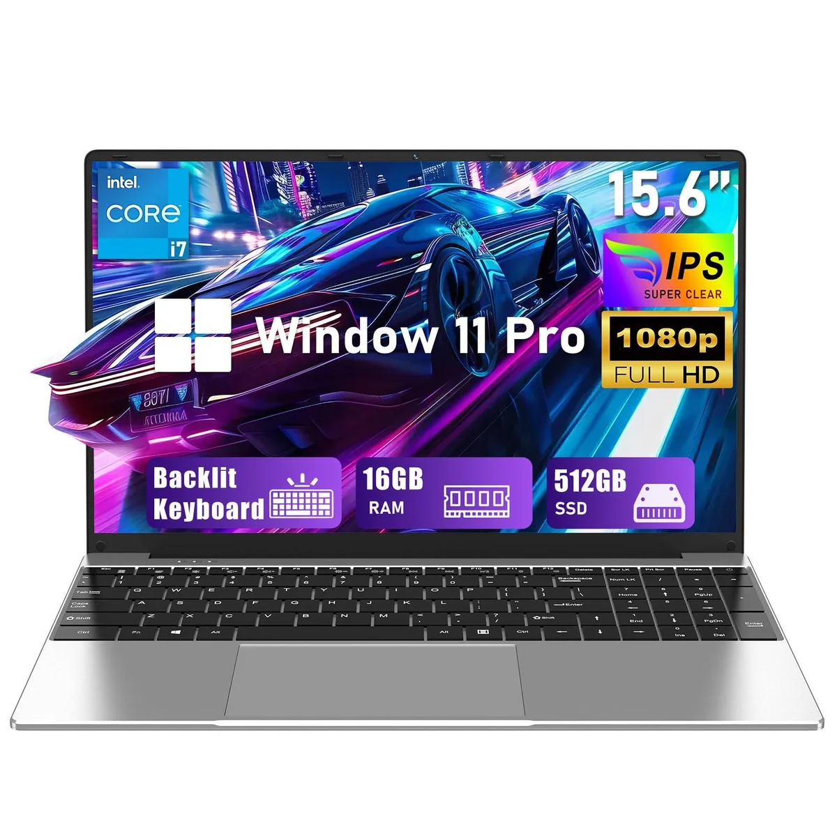 NIAKUN NIAKUN NYBOOK 15.6 i7-7600U 16GB 512GB Windows 11 Pro — product photo