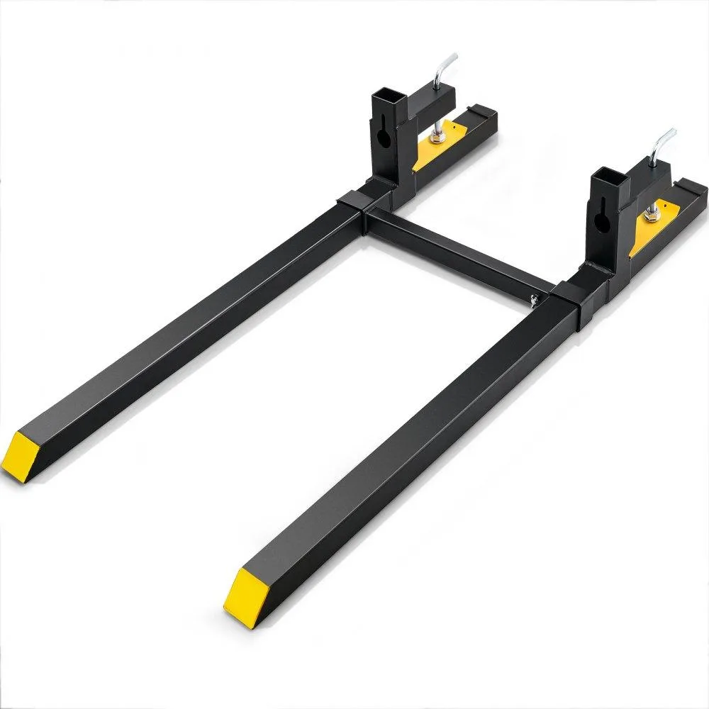 VEVOR VEVOR 2000 lbs Clamp-On Pallet Forks 60" Adjustable Stabilizer Bar — product photo