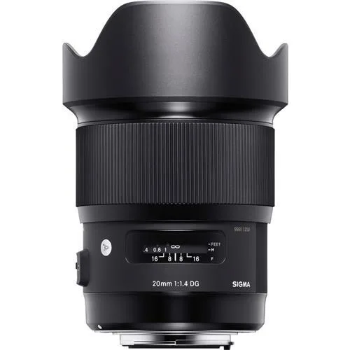 SIGMA SIGMA 20mm F1.4 DG HSM Art Nikon F Wide Angle Lens 412955 — product photo