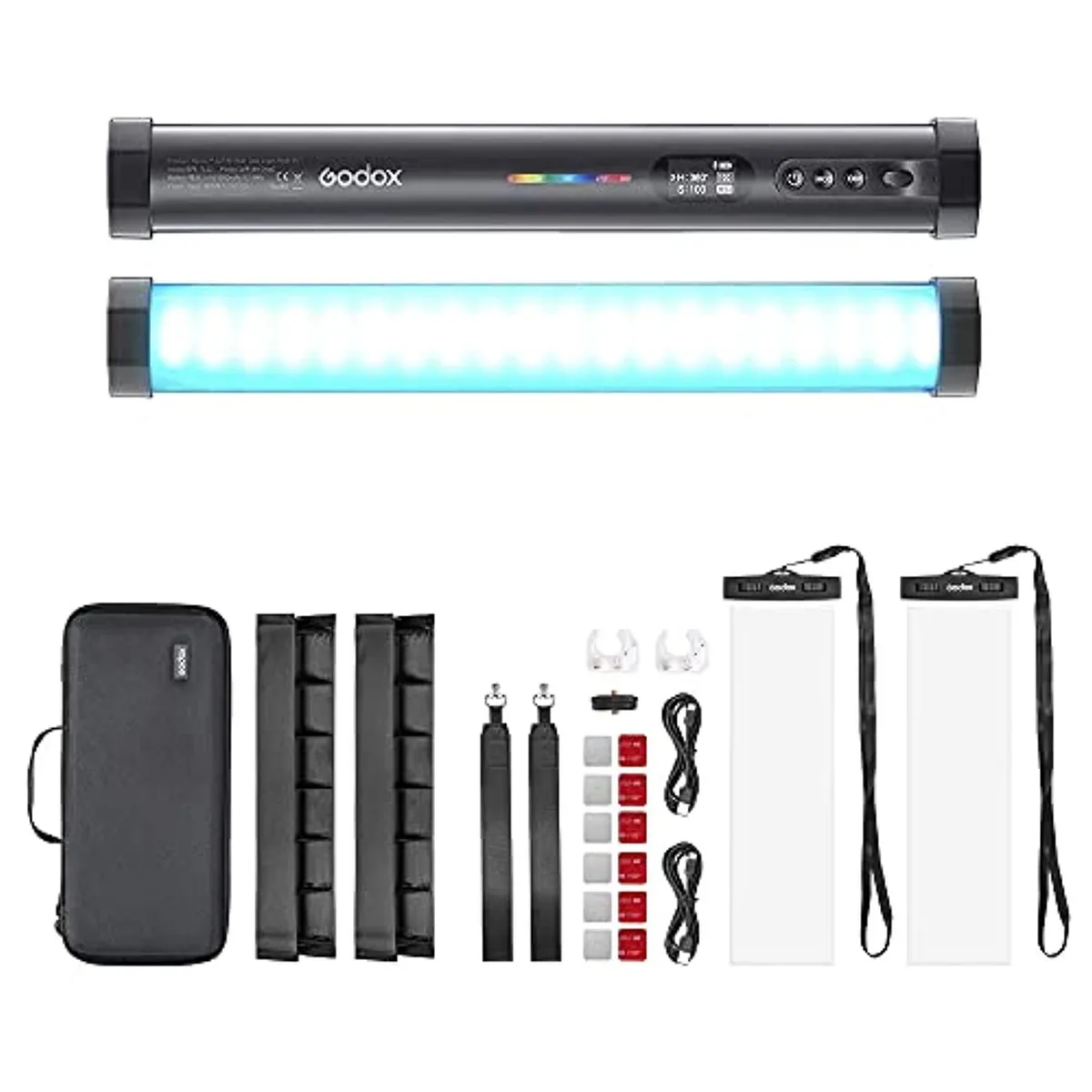Godox Photo Equipment Co. Ltd Godox TL30-K2 RGB Tube Light 2-Light Kit studio — product photo