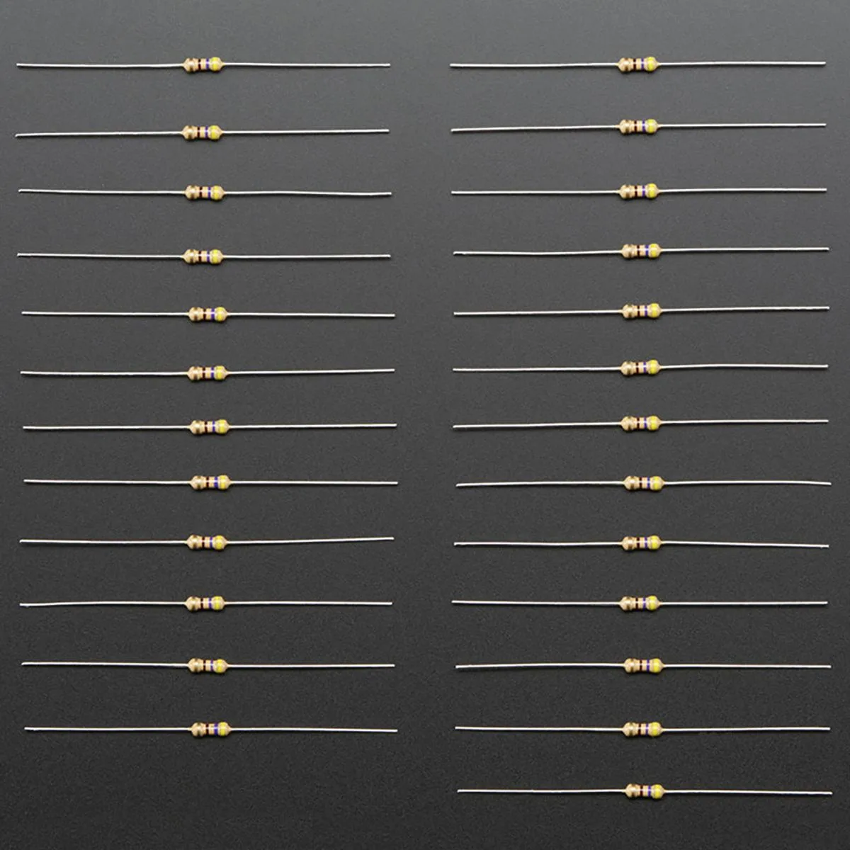 Adafruit Adafruit Through-Hole Resistors 470 ohm 5% 1/4W 25 pack — product photo