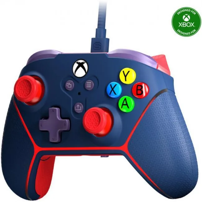 SURGE SURGE SG50010 Microwatt Junior Wired Game Controller Blue — preces foto